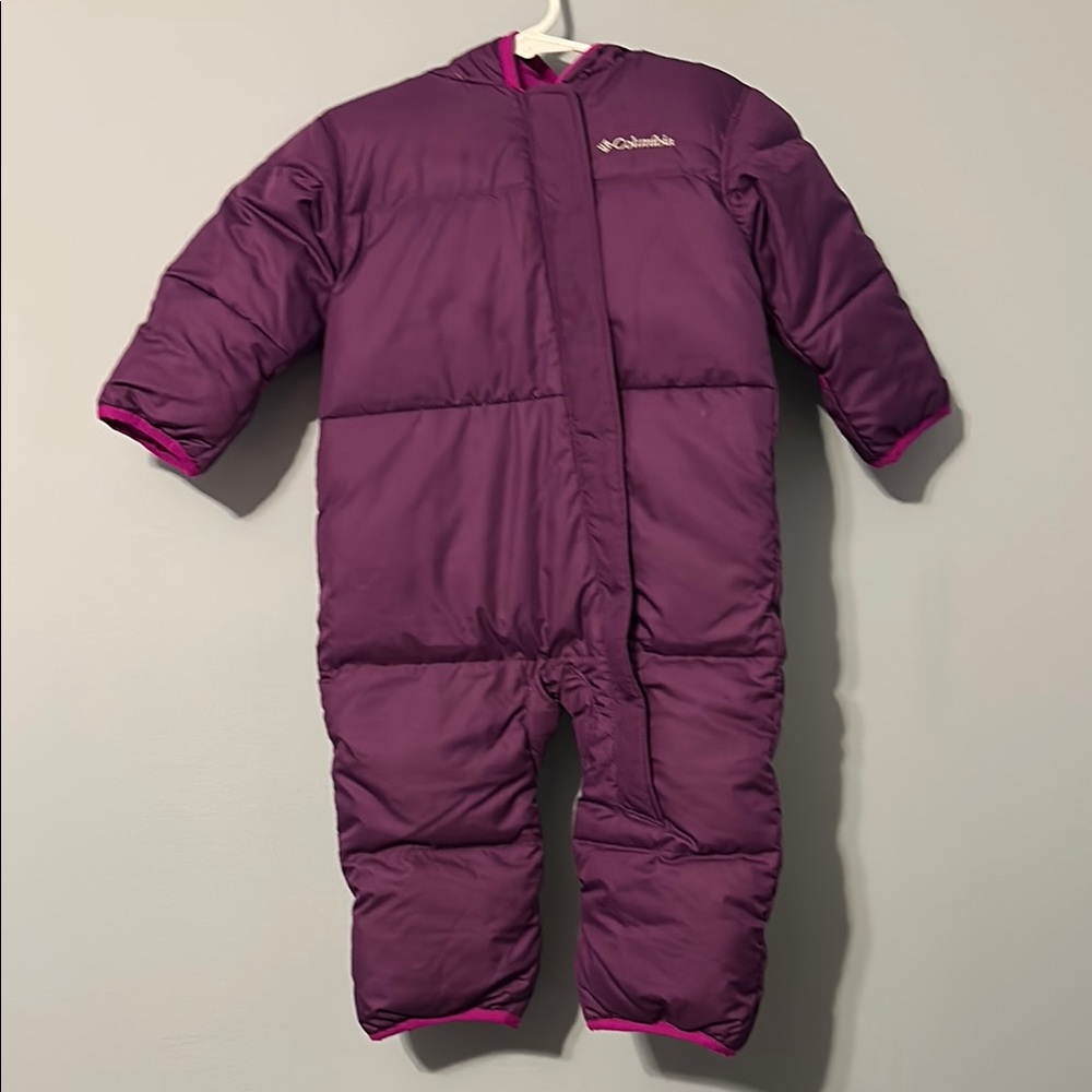 Columbia Insulated Plum Snowsuit
